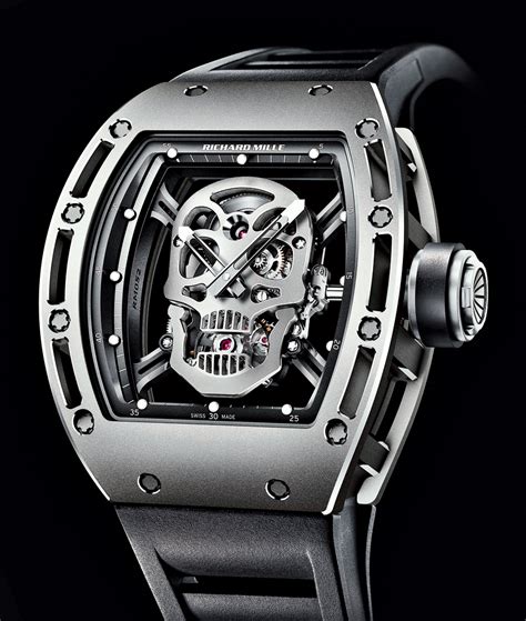 richard mille tourbillon 052 skull